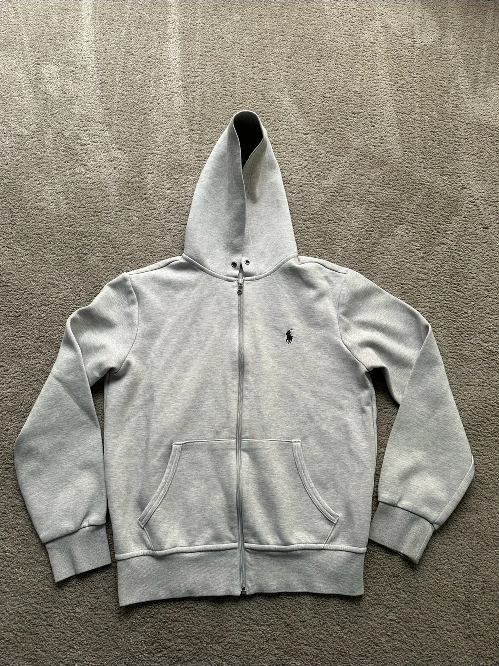 Polo Ralph Lauren Double-Knit Full-Zip‎ Hoodie size Small